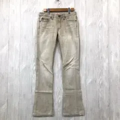 【美品】 SWEET CAMEL ジーンズ S相当 ベージュ シンプル オシャレ