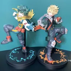 ヒロアカ ユアネクスト 緑谷 出久 爆豪 勝己 フィギュア