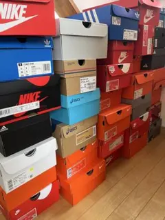 スニーカー空箱　34個　NIKE adidas asics他