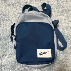 NIKE ショルダーバッグ バイカラー ネイビー グレーのサムネイル