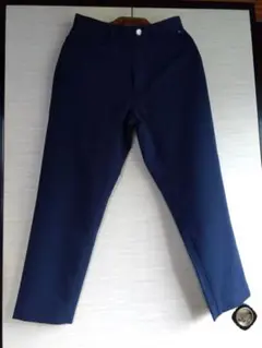NANO UNIVERSE ネイビー スラックス　パンツ　未使用