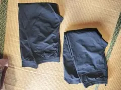 UNIQLOジョガーパンツ黒2枚
