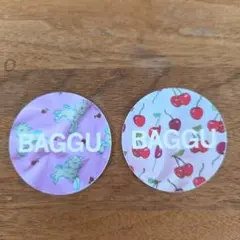 BAGGU ステッカー 2種セット