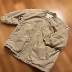 ブランシェス　裏ボアアウター　100センチ　ベージュ