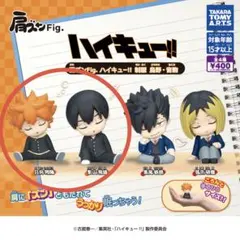 ハイキュー　肩ズンFig. 制服　烏野・音駒【日向 & 影山】