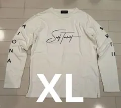 carat slowGan ロゴ入り長袖カットソー