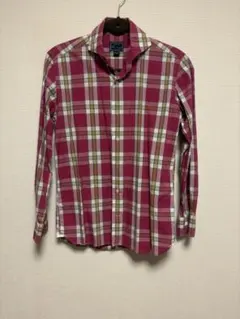 【イタリア製】ORIAN Vintageオリアンチェックシャツ Sスリムフィット