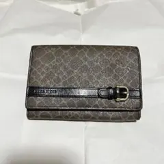 NINA RICCI ニナリッチ ヴィンテージ 二つ折り財布 ジラフ柄 グレー系のサムネイル