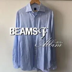 BEAMS F ビームスエフ アルビニ社生地 コットンリネン カッタウェイシャツのサムネイル
