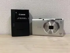 完動品 Canon PowerShot A2400 IS シルバー #26143のサムネイル