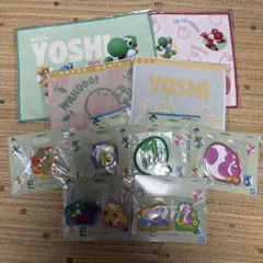 一番くじ スーパーマリオ with YOSHI E.G賞　10点セット