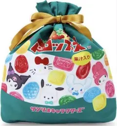 サンリオ×サクマドロップス 巾着