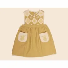 ワンピース apolina / Bibi Panelled Pinafore - Honey apolina / Bibi Panelled Pinafore - Honey - メルカリ