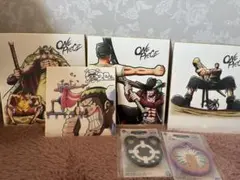 希少ONE PIECE キャラクターアート4枚セット