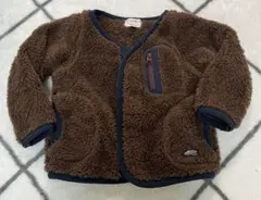 F.O.KIDS フリースボアアウター 80サイズ ブラウン