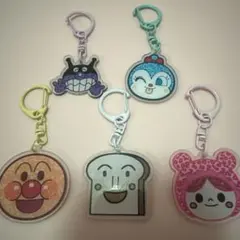 アンパンマン アクリルキーホルダー それいけ！アンパンマン てんどんまん おむすびまん クリームパンダ