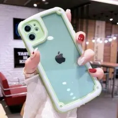 iPhone12 proMAXミントグリーンケース