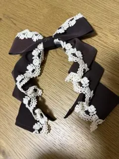 イノセントワールド　ブラウン リボン カチューシャのサムネイル