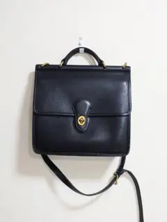 オールドコーチ COACH 2way ターンロック ブラック 0522-339