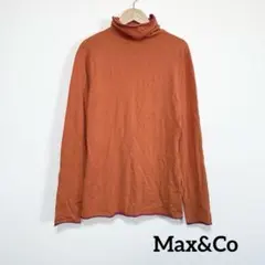 【美品】Max&Co バイカラー タートルネック カットソー Lのサムネイル