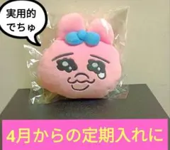 【超人気中】おぱんちゅうさぎ♡開封済　外では未使用パスケースです^_^