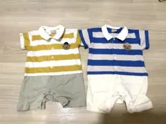 プティマイン　くまのカバーオール