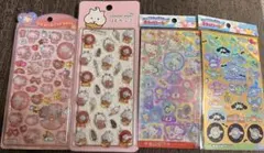 うるちゅるポップシール◎ベイビーキティ＆はむかっぷ＆おまけサンリオシール◎4枚