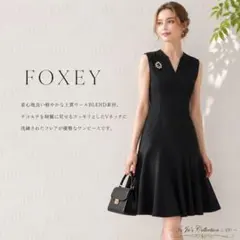 極美品☆フォクシー FOXEY NEW YORK 近年 リボン ワンピース ルネ 極美品☆FOXEY/フォクシーリボンワンピース ミッドナイト 40 - メルカリ