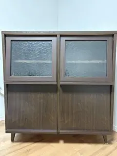 B-COMPANY 2枚扉 ガラスキャビット PURO CABINET 084 GLASS DOOR / プーロ キャビネット 084 ガラス扉