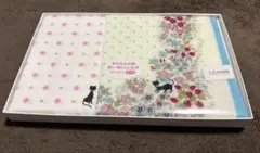 【新品】U.P renoma ハンカチ 2枚セット　猫柄のサムネイル