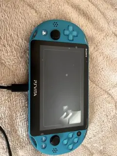 PS Vita 本体 青色 USBケーブル付き