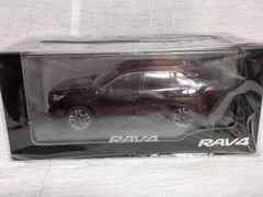 トヨタ　RAV4　1/30　ミニカー　ブラック　新品のサムネイル