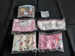 新品未使用品 水森亜土ポーチ＆バッグコレクション 全5種 フルコンプセット