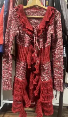 レアVintage ロングカーディガン ヨーロッパ