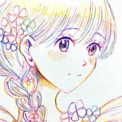 受付中】イラストオーダー 色鉛筆画 アナログ - メルカリ