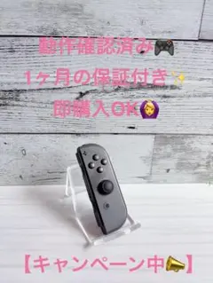 Nintendo switch ジョイコン　グレー　右側　75
