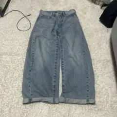 ブルーデニム ワイドレッグどんどん値下げします