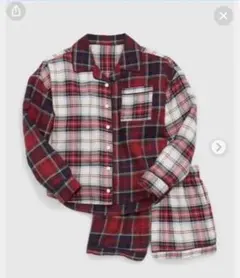 Gap チェック柄パジャマ 10サイズ