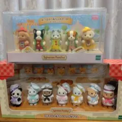 シルバニアファミリー　赤ちゃんセット　ホットドッグ　にぎやか赤ちゃんパン屋さん