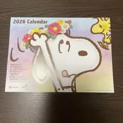 日本生命　ニッセイ　2026 壁掛けカレンダー　スヌーピー