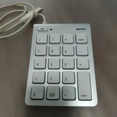 iBUFFALO USBテンキー BSTK08 シルバー