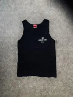 HYDE着　ifsixwasnine リブ　タンク　HYDE タンクトップ 黒 HYDE着 ifsixwasnine リブ タンク HYDE タンクトップ 黒 メンズ