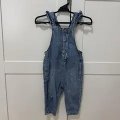 ZARA ザラ　オーバーオール　デニム