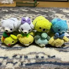 ディズニーツムツム　ユニベア8体セット