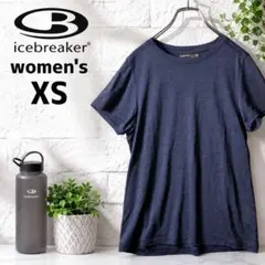 アイスブレーカー メリノウール半袖Tシャツ ネイビー レディースXSのサムネイル