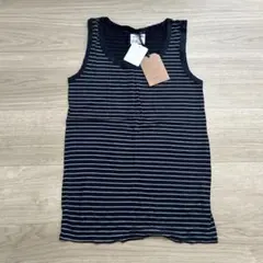 TODAYFUL トゥデイフル ロングボーダータンクトップ ネイビー グレー春夏のサムネイル