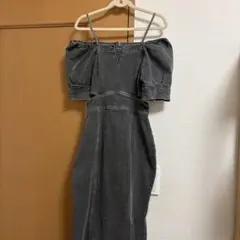 LIP SERVICE 2wayショルダーデニムマーメイドワンピース