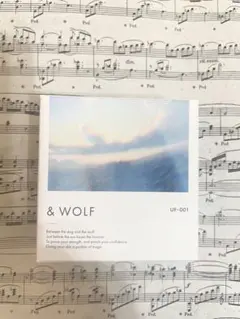 & WOLF UFS-001 リキッドファンデーション Nオーガニック