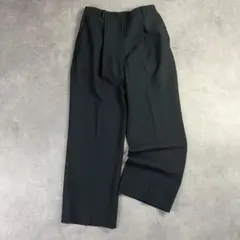 ウィムガゼット ストレッチブッチャーパンツ黒 M 通勤 オフィス カジュアル