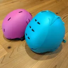 スキー用ヘルメット子供用 wed'ze ピンク 水色　2個セット